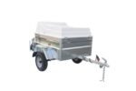 REBOQUE DE CARGA DOÑANA COM TAMPA DE POLIÉSTER E PORTA DE CORRER 1200 X 1020 X 440 MM | 300 KG - Image 4